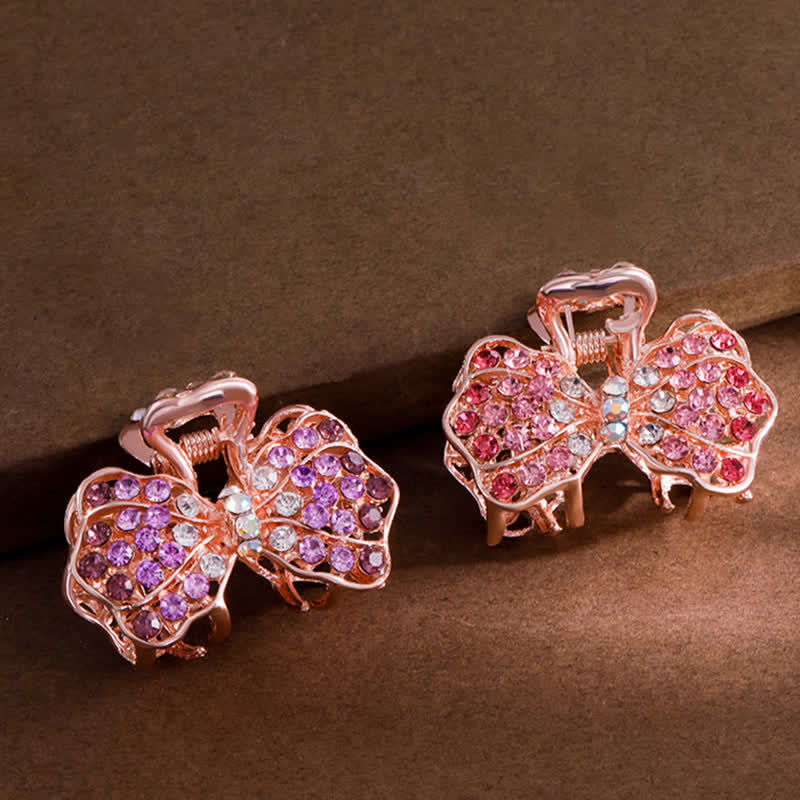 Pince à cheveux en forme de nœud papillon pour femme - image 7