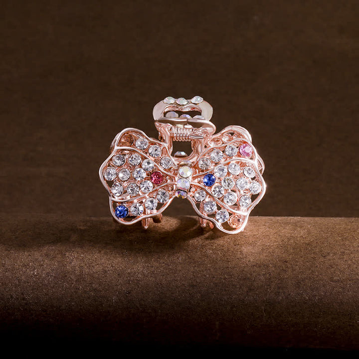 Pince à cheveux en forme de nœud papillon pour femme - Coloré - image 10