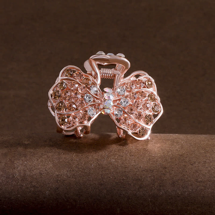 Pince à cheveux en forme de nœud papillon pour femme - Champagne - image 7