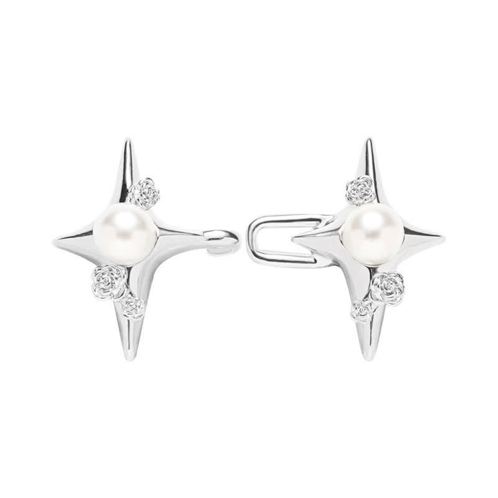 Pince à ceinture pour jean en forme d'étoiles et de perles pour femme