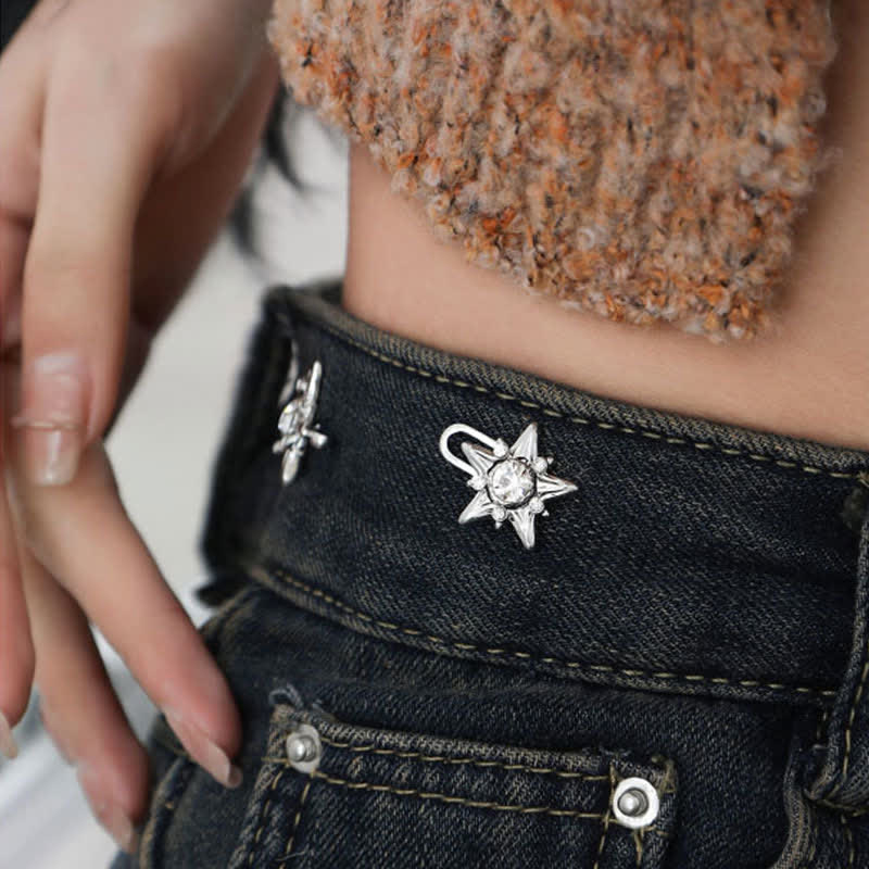 Clip de ceinture étoile à cinq branches pour femme - image 2