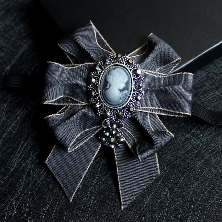 Nœud papillon de mariage en ruban strass Lady Relief
