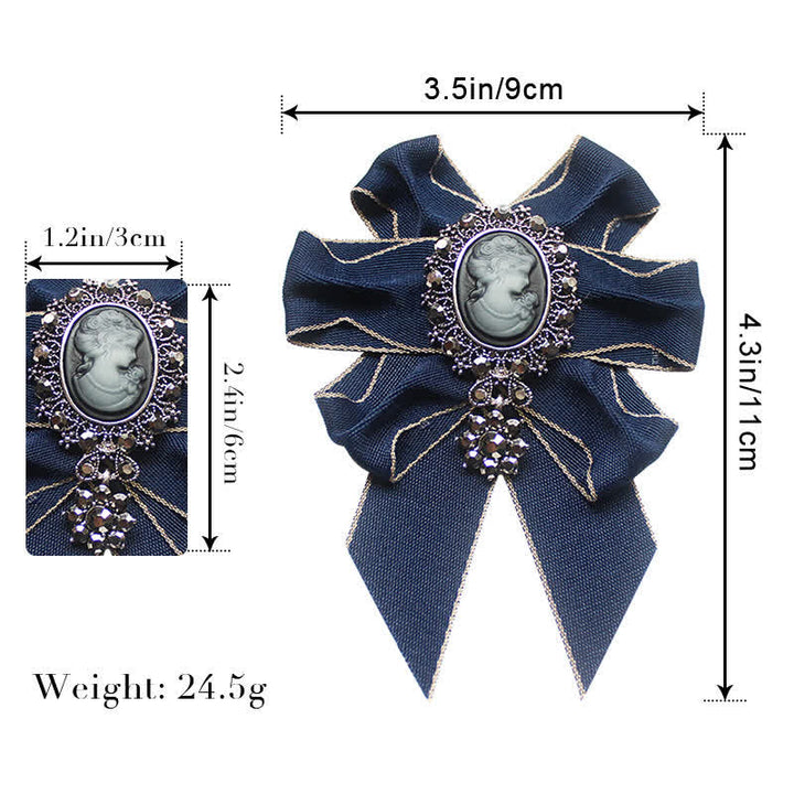 Nœud papillon de mariage en ruban strass Lady Relief