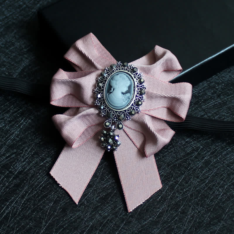 Nœud papillon de mariage en ruban strass Lady Relief