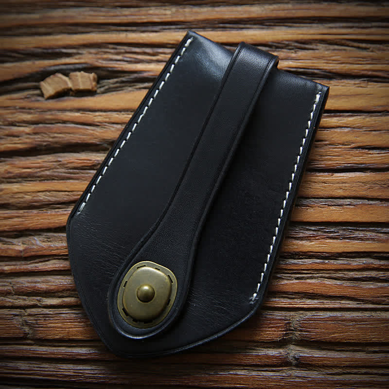 Étui à clés fonctionnel rétractable avec boucle de rangement sécurisée rétro - Noir - image 11