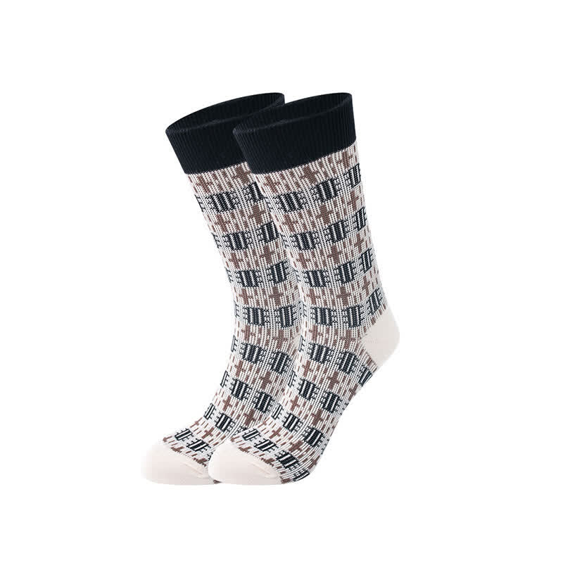 Chaussettes Vintage Cross Gentleman pour hommes