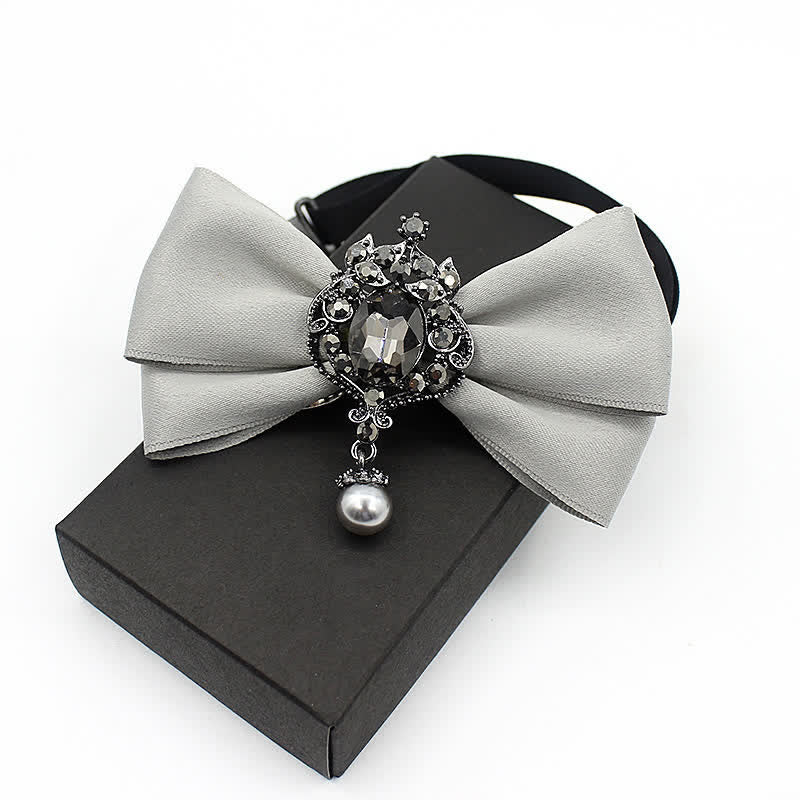Nœud papillon décoratif en cristal pour enfant
