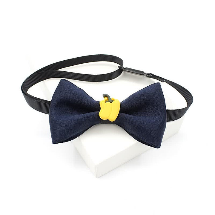 Nœud papillon de couleur unie en forme de fruit mignon pour enfant