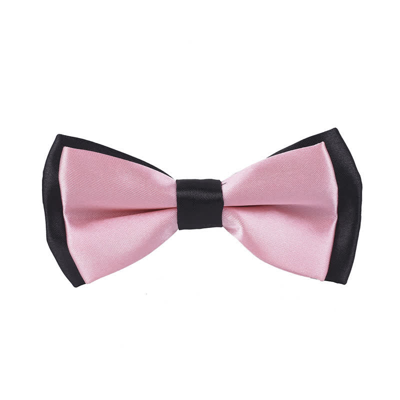 Nœud papillon classique à deux couches pour enfant