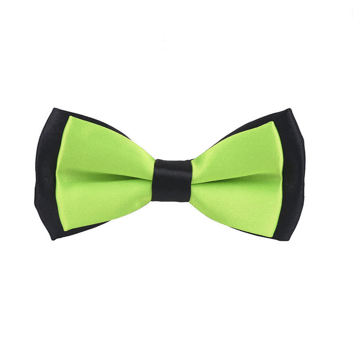 Nœud papillon classique à deux couches pour enfant