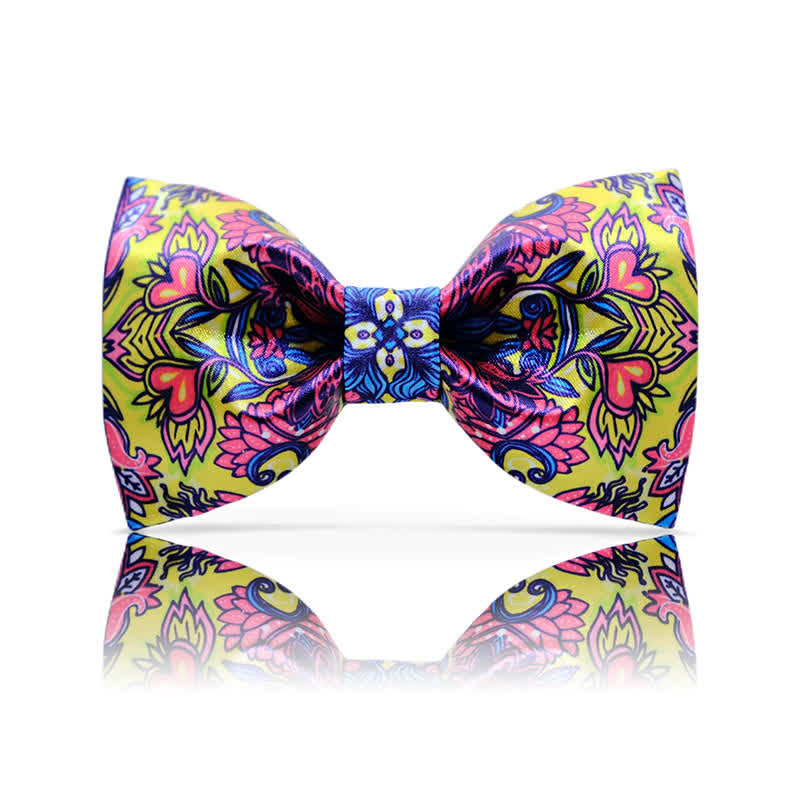 Nœud papillon pour homme à motif totem complexe de style baroque
