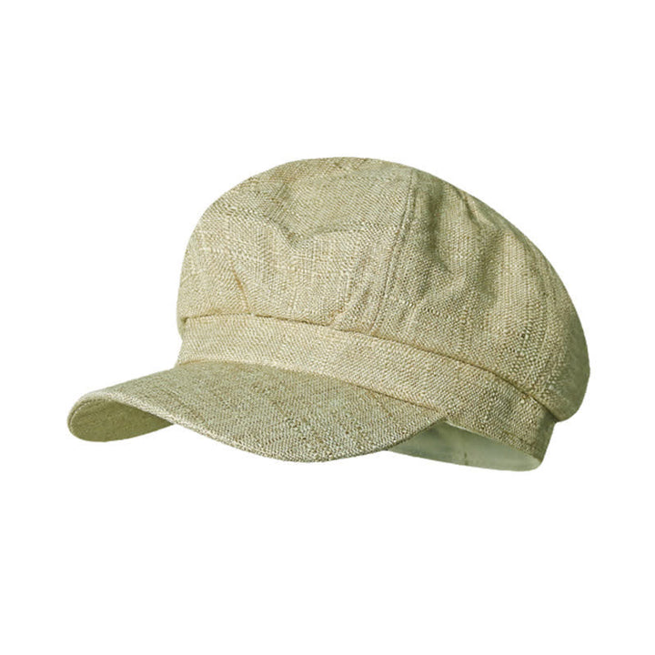 Béret respirant octogonal vintage pour vendeur de journaux