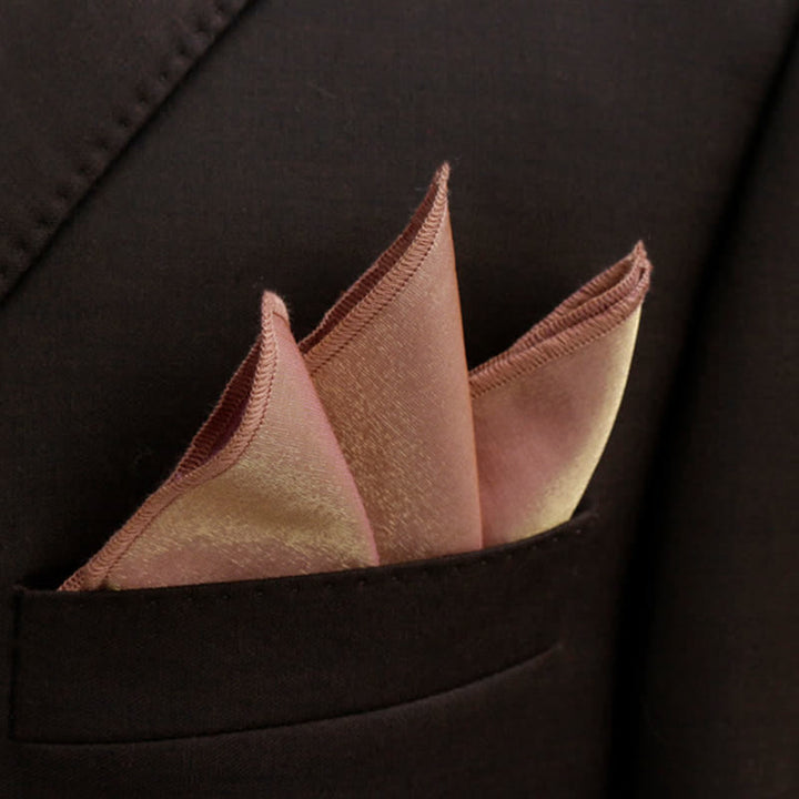 Nœud papillon double épaisseur de couleur unie pour homme