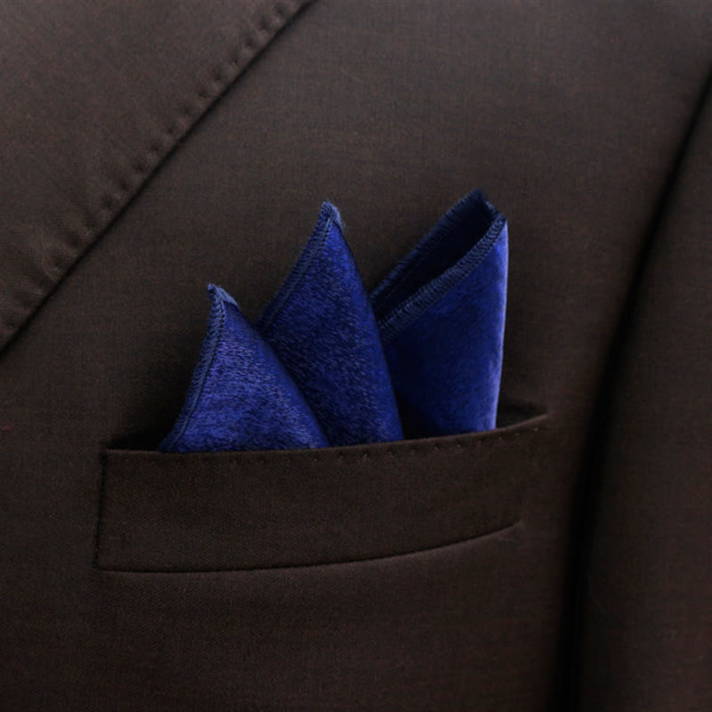 Nœud papillon double épaisseur de couleur unie pour homme