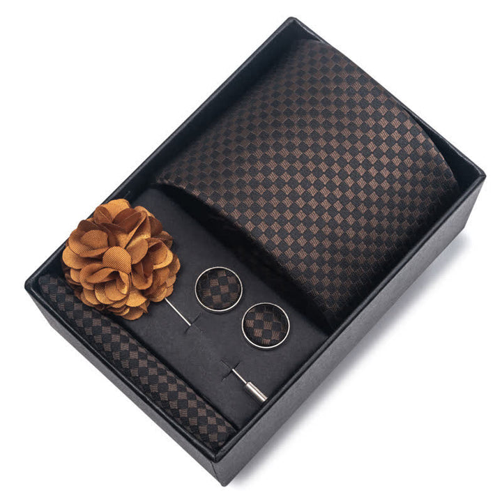 Ensemble de 4 mouchoirs de poche classiques et formels pour hommes
