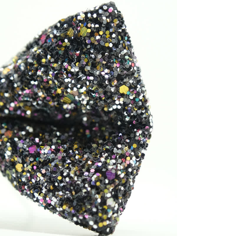 Nœud papillon magnifique et coloré en strass scintillants pour homme