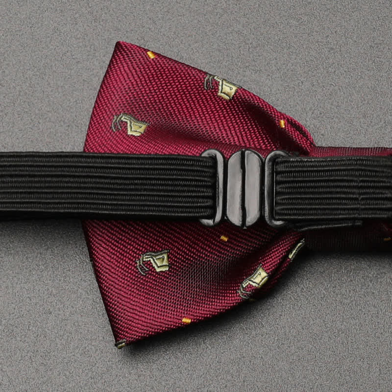 Nœud papillon intéressant à motifs d'animaux de dessin animé pour enfants - image 4