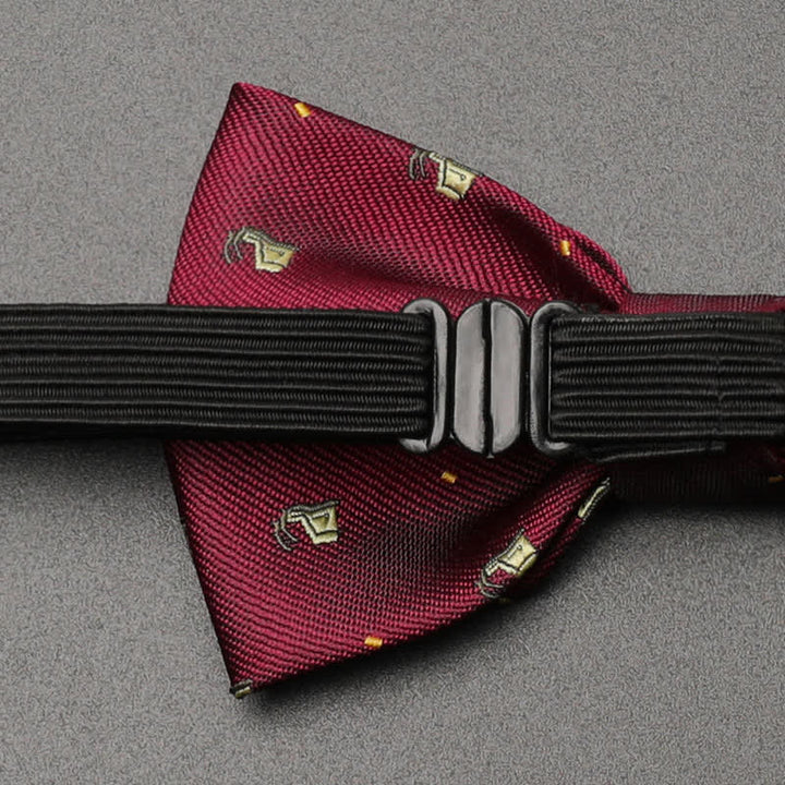 Nœud papillon intéressant à motifs d'animaux de dessin animé pour enfants - image 4