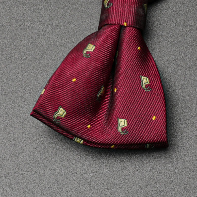 Nœud papillon intéressant à motifs d'animaux de dessin animé pour enfants - image 3