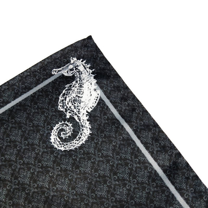 Nœud papillon surdimensionné à imprimé baroque vintage pour homme