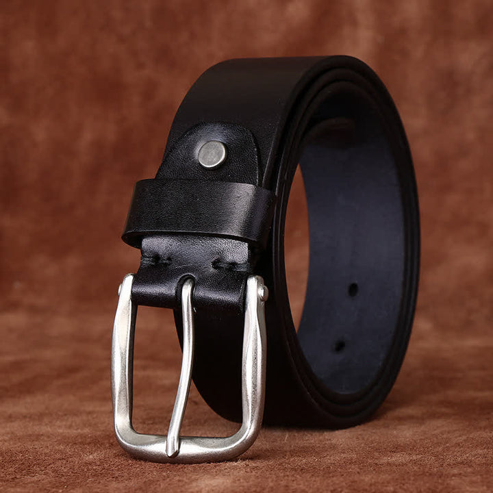 Ceinture en cuir tendance avec ornements en perles classiques