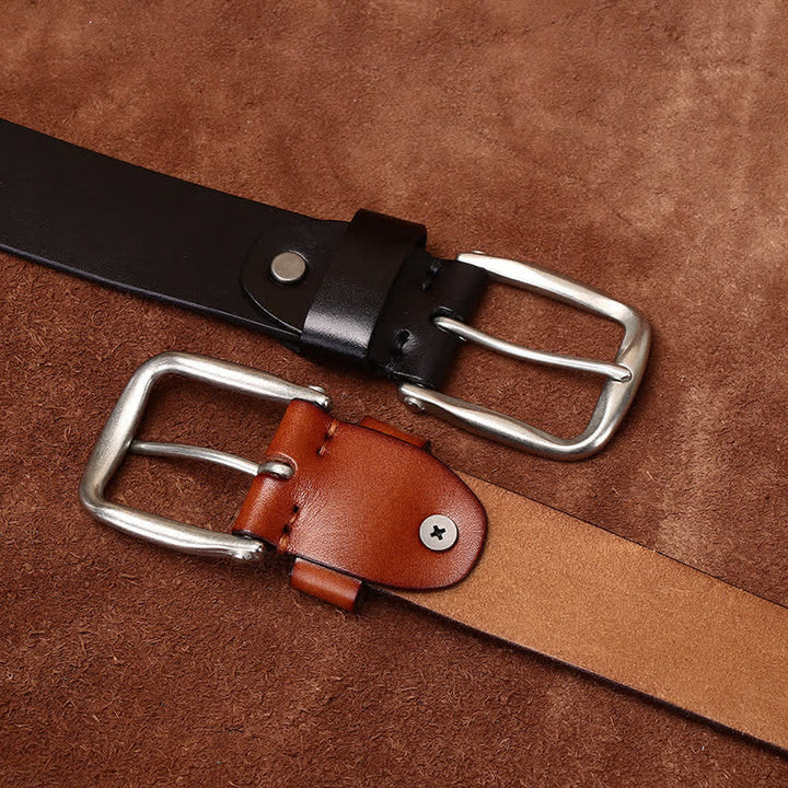 Ceinture en cuir tendance avec ornements en perles classiques
