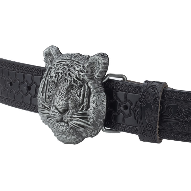 Ceinture décorative en cuir western Toger Head Jeans