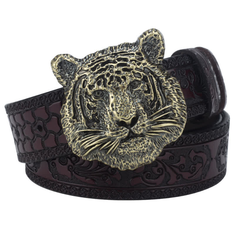 Ceinture décorative en cuir western Toger Head Jeans