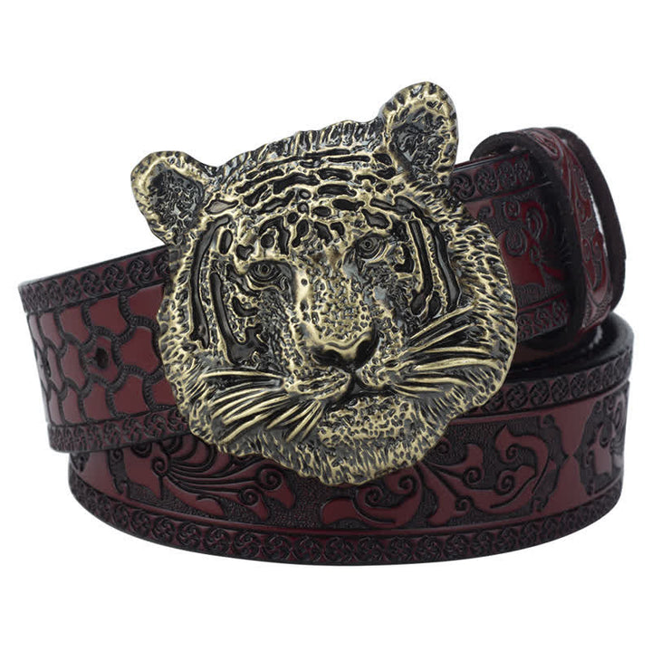 Ceinture décorative en cuir western Toger Head Jeans