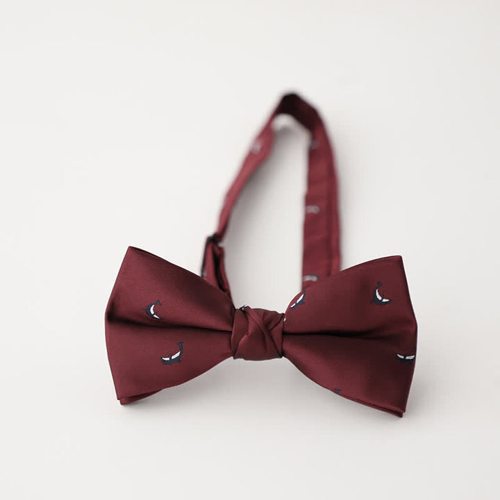 Nœud papillon d'affaires à motif dégradé pour homme, style vintage