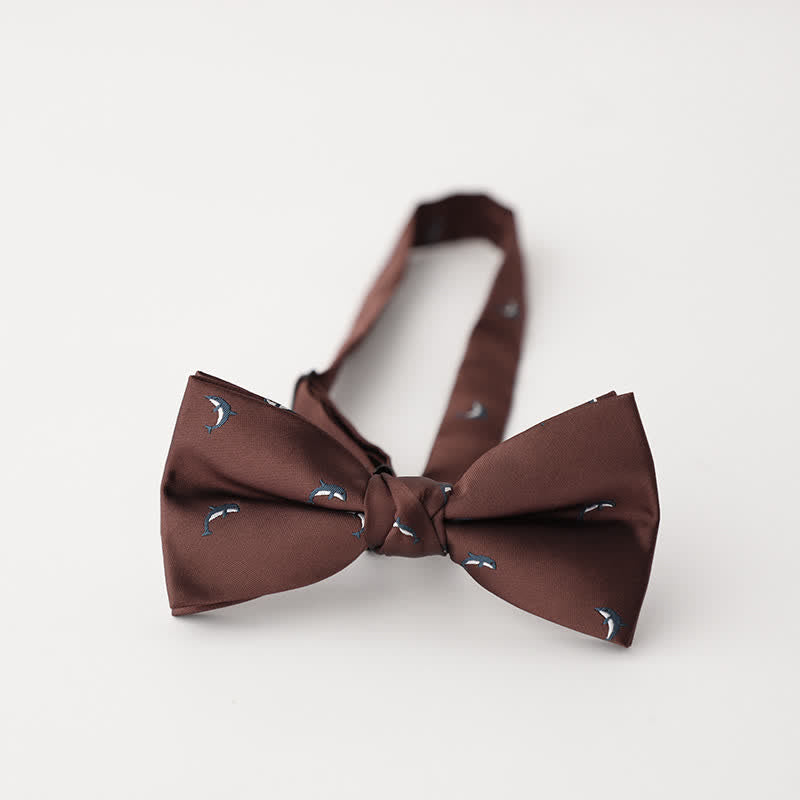 Nœud papillon d'affaires à motif dégradé pour homme, style vintage