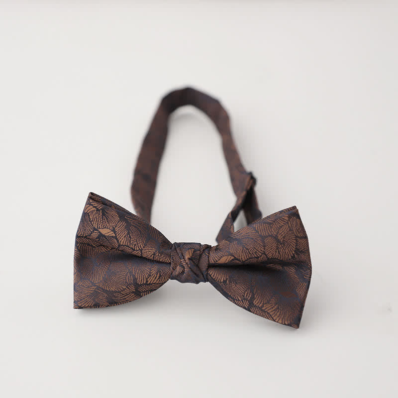 Nœud papillon d'affaires à motif dégradé pour homme, style vintage