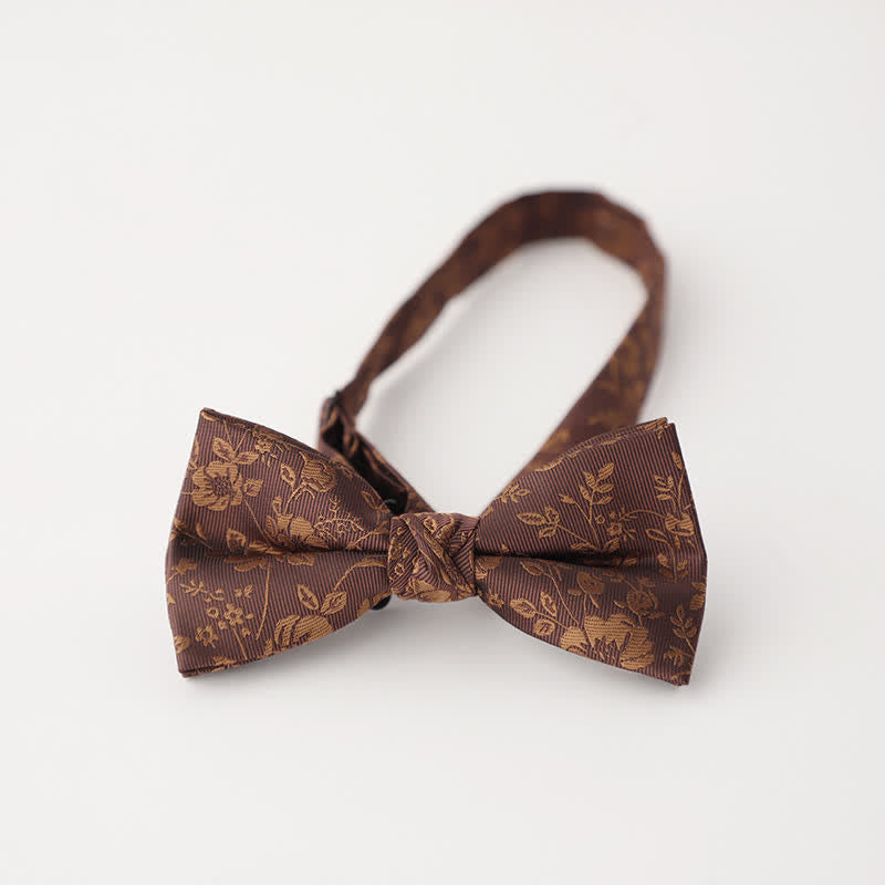 Nœud papillon d'affaires à motif dégradé pour homme, style vintage