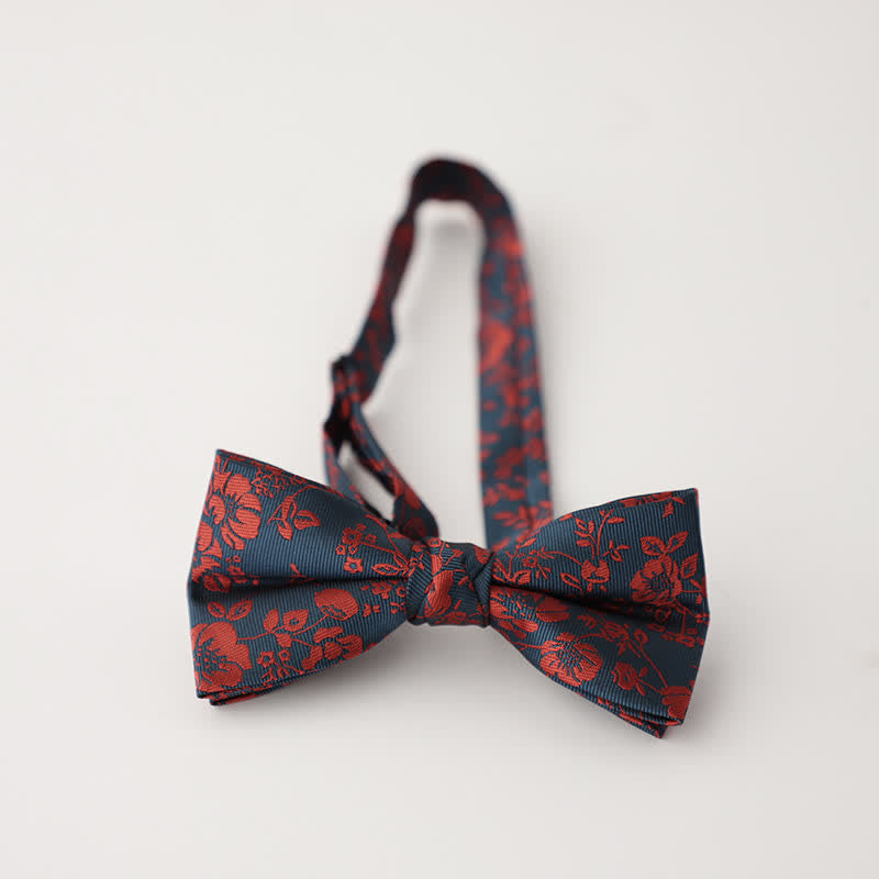 Nœud papillon d'affaires à motif dégradé pour homme, style vintage