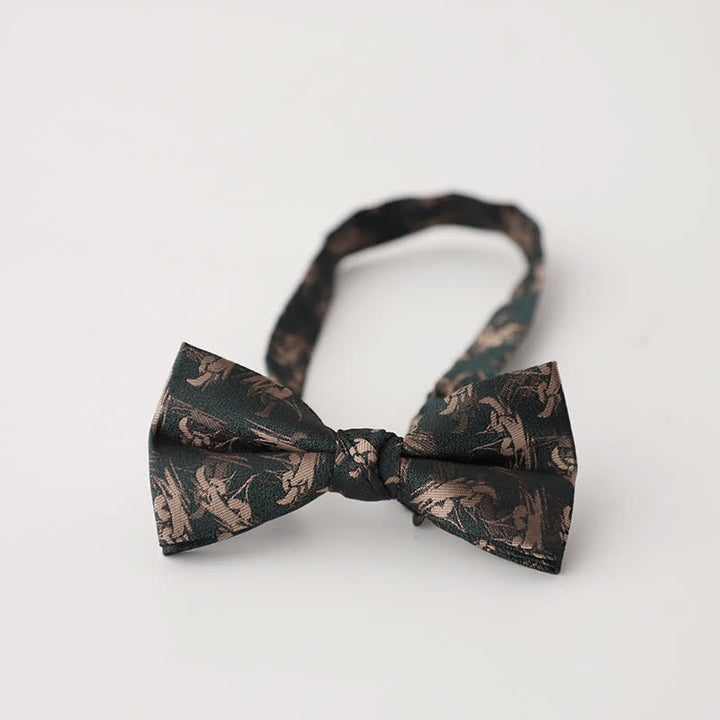 Nœud papillon d'affaires à motif dégradé pour homme, style vintage