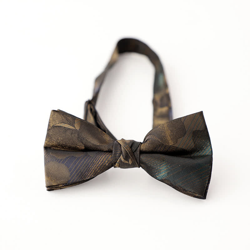 Nœud papillon d'affaires à motif dégradé pour homme, style vintage