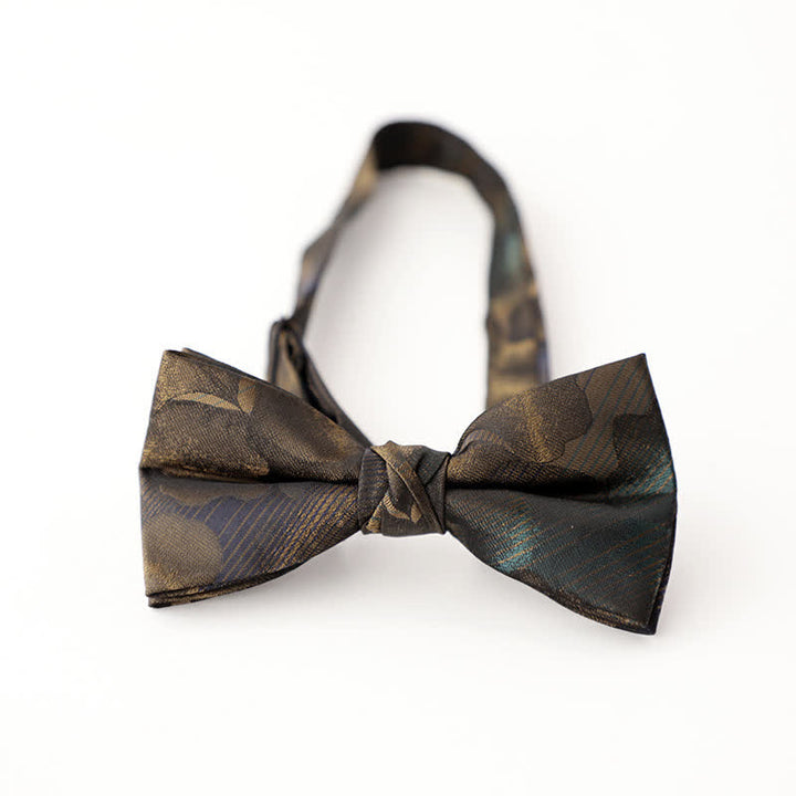 Nœud papillon d'affaires à motif dégradé pour homme, style vintage