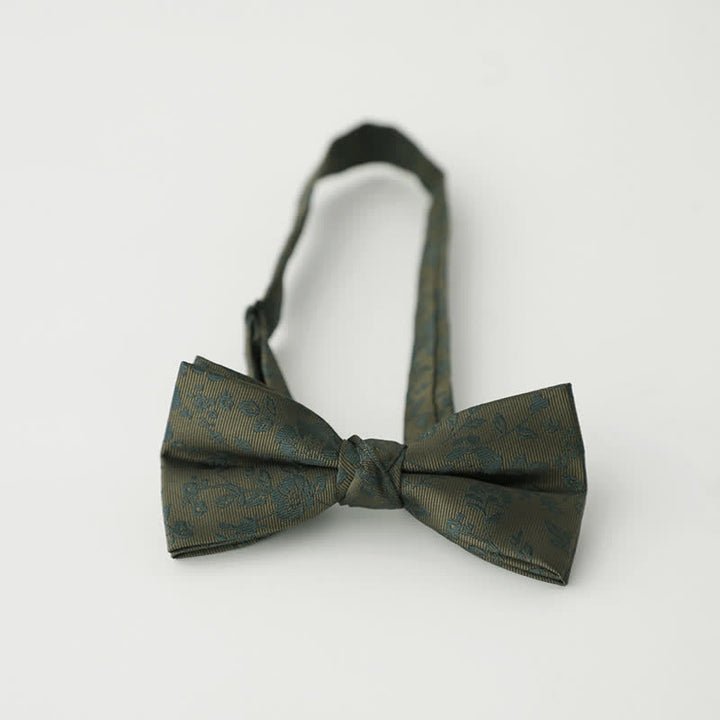 Nœud papillon d'affaires à motif dégradé pour homme, style vintage