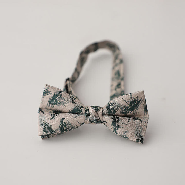 Nœud papillon d'affaires à motif dégradé pour homme, style vintage