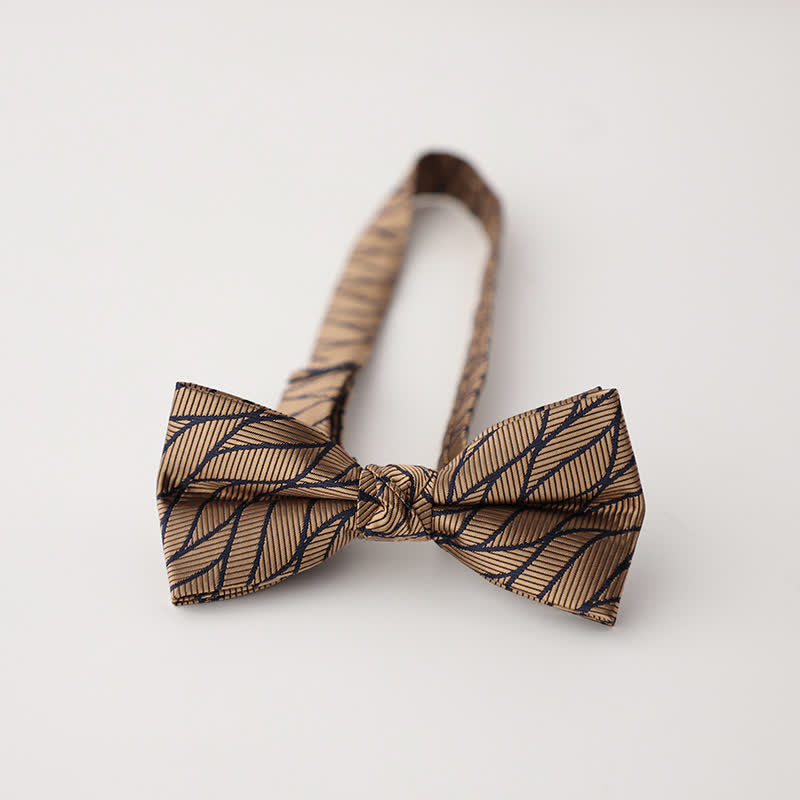 Nœud papillon d'affaires à motif dégradé pour homme, style vintage