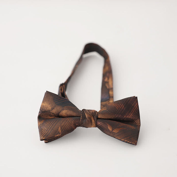 Nœud papillon d'affaires à motif dégradé pour homme, style vintage