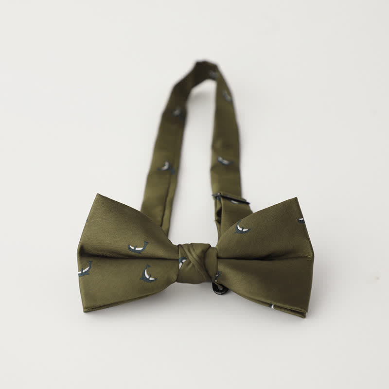 Nœud papillon d'affaires à motif dégradé pour homme, style vintage