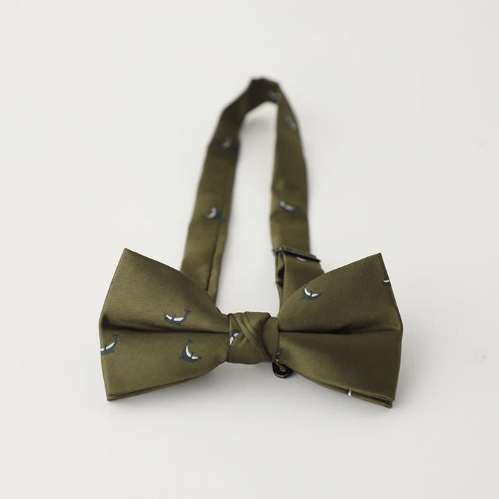 Nœud papillon d'affaires à motif dégradé pour homme, style vintage