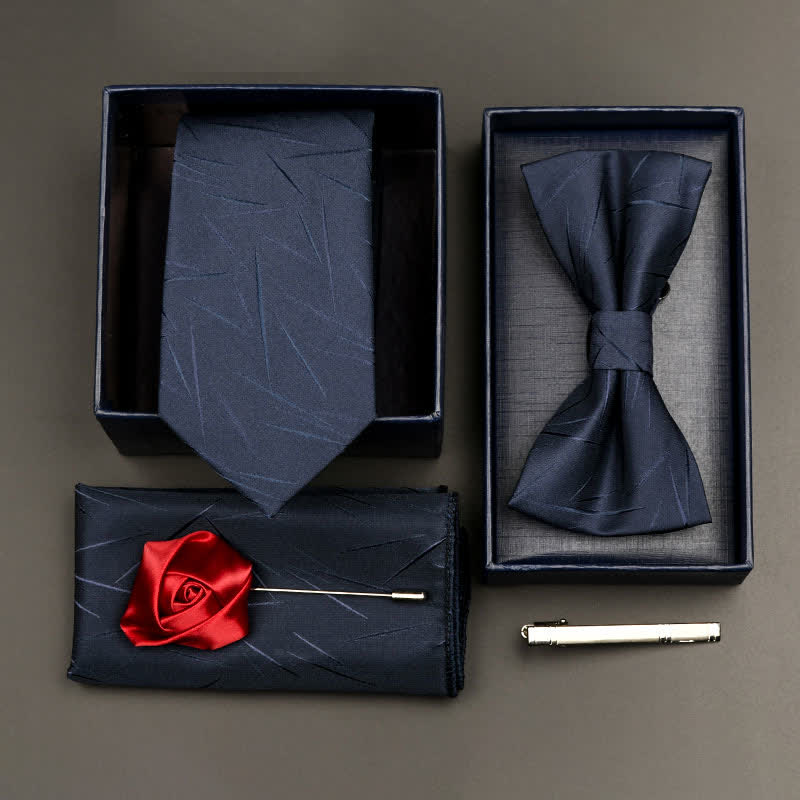Ensemble de 5 nœuds papillon pour homme - Style #2 - image 2