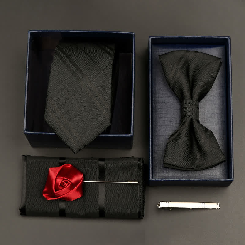 Ensemble de 5 nœuds papillon pour homme - Style #5 - image 5