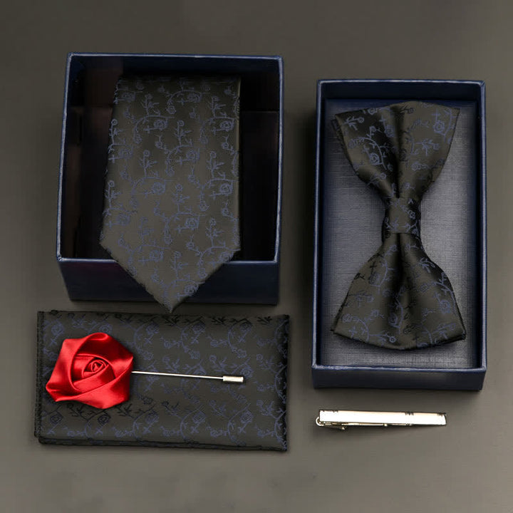 Ensemble de 5 nœuds papillon pour homme - Style #12 - image 12