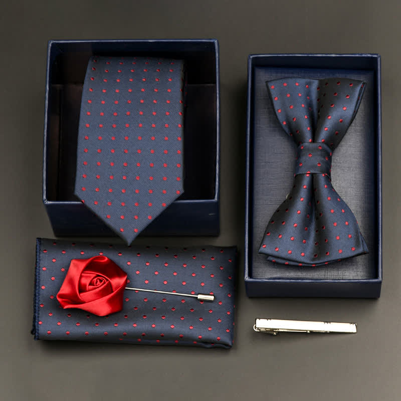Ensemble de 5 nœuds papillon pour homme - Style #8 - image 8