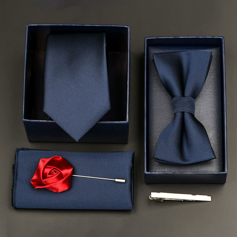 Ensemble de 5 nœuds papillon pour homme - Style #15 - image 16