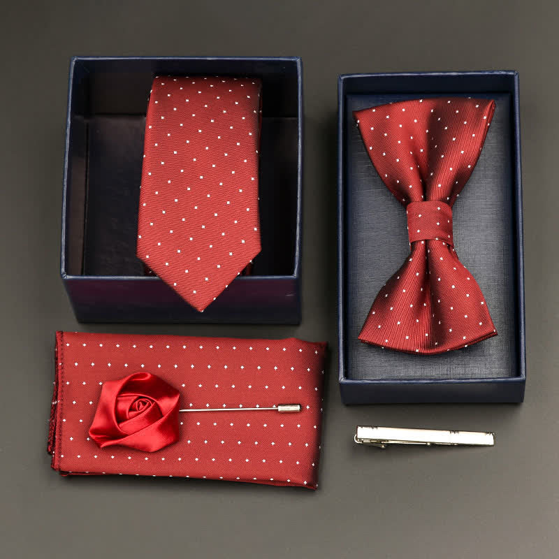 Ensemble de 5 nœuds papillon pour homme - Style #9 - image 9