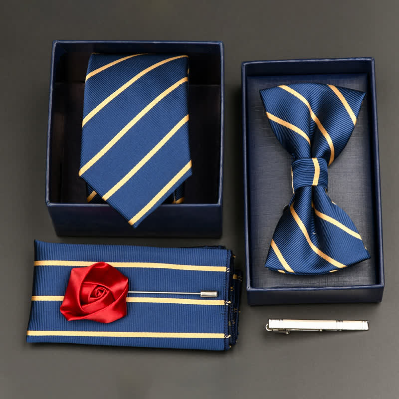Ensemble de 5 nœuds papillon pour homme - Style #13 - image 13